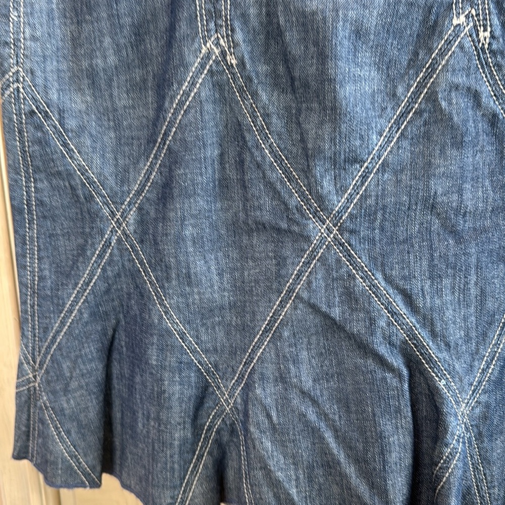 Dressier denim skirt